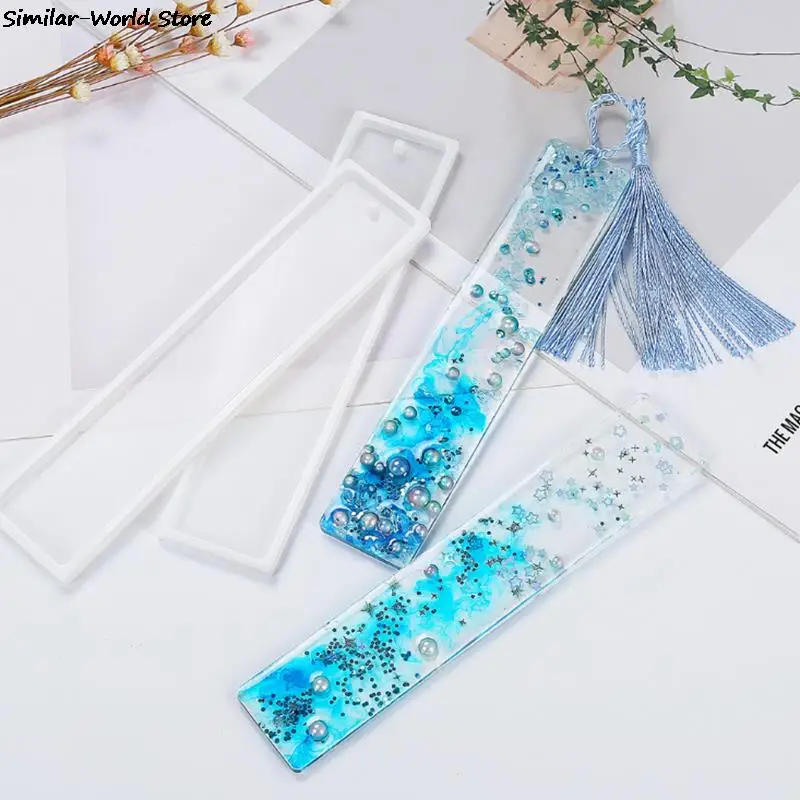 NEW Epoxy Resin Jewelry Molds Silicone Earring Necklace Pendant Mold  Creative DIY Bookmark Moulds Best Jewelry Gifts For Friends - AliExpress