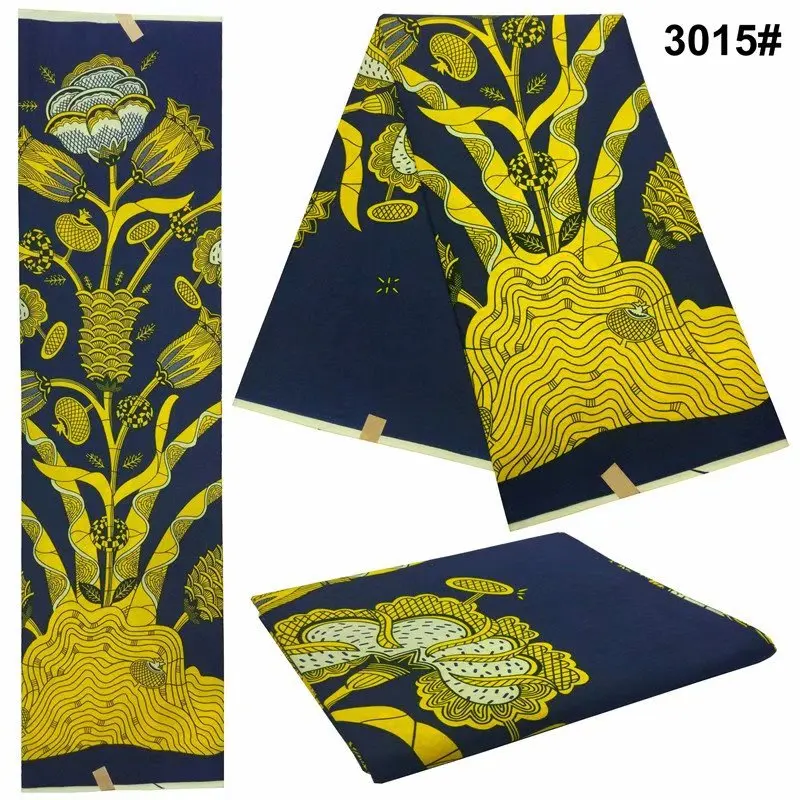 Симпатичная стильная Анкара java восковая ткань в стиле "Пэчворк" с батиковой печатью хлопок африканская восковая печать женские платья 6 ярдов! DF-4416