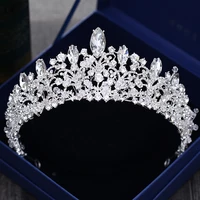 Diverse Silver Gold Color Crystal Crowns Bride tiara Fashion Queen For Wedding Crown Headpiece Wedding Hair Jewelry Accessories - Image 6