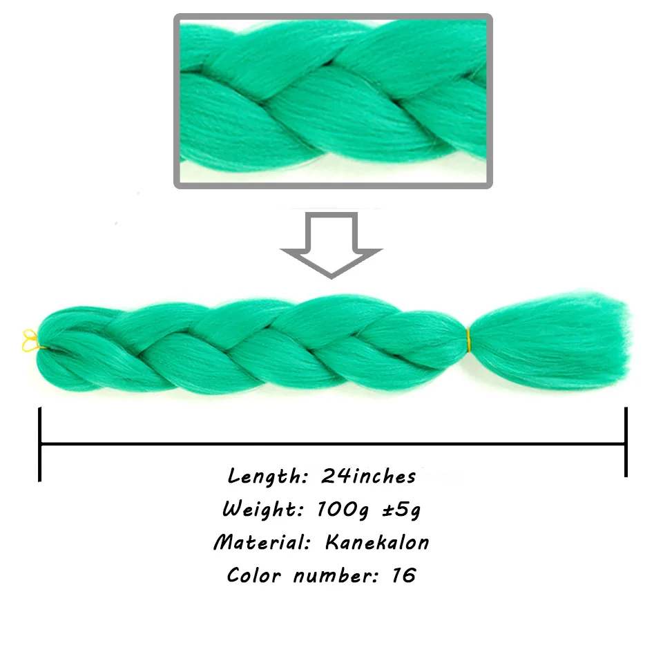 LVHAN, синтетические плетеные волосы для наращивания, 24 дюйма, 100 г/упак., длинные огромные косички, вязанные крючком волосы, объемные, фиолетовые, розовые, серые, синие, чистый цвет - Цвет: P1B/613