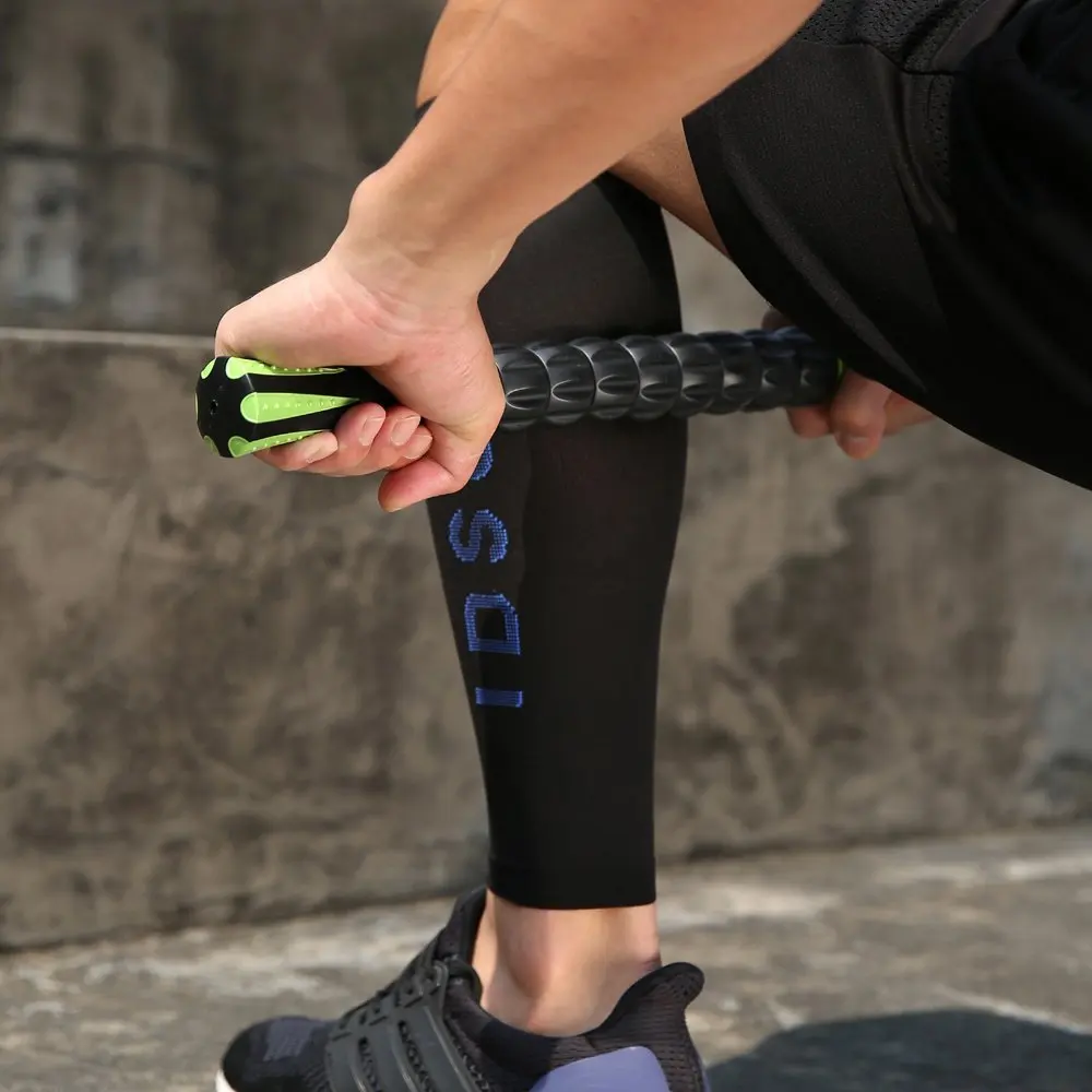 Gear Muscle Massage Stick Deep Relaxing Muscle Fascia Iliotibial Band 3D Muscle Roller Stick