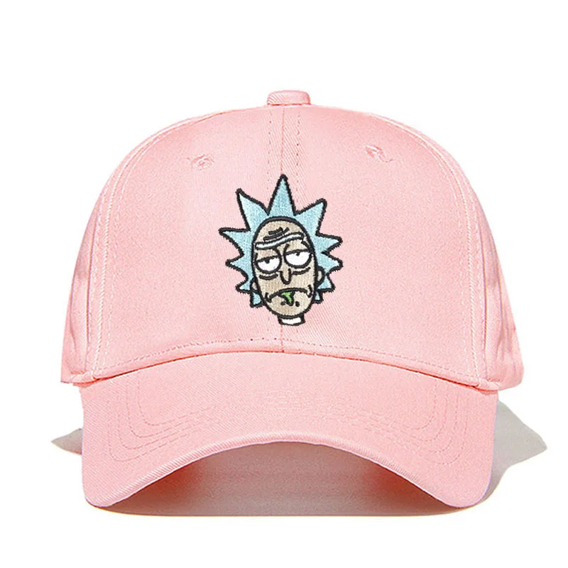 Рик и Морти хаки папа шляпа Crazy Rick бейсбольная кепка Американский Аниме хлопок вышивка Snapback аниме любителей кепка для мужчин и женщин