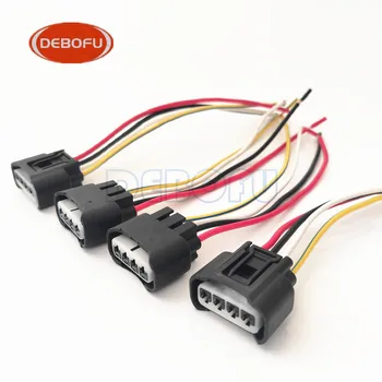 

4x New Ignition Coil Female Connector Plug Harness For T0yota /Lexu s 2AZFE 1ZZFE