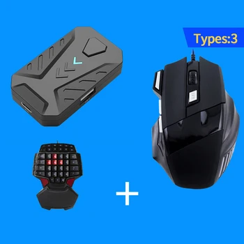 

Keyboard Mouse Converter Auxiliary No Vibration Game Controller PC Adapter Anti Delay Stable Home Sensitive USB Charging Console
