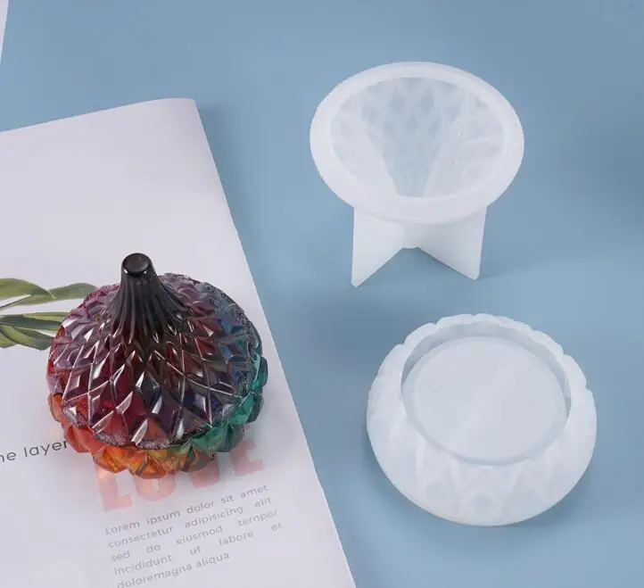 Drop Shaped Yurt Silicone Mold Storage Box For Jewelry Box Mold 3 H30b7e4857f1f4e01b7138a103305e0edl
