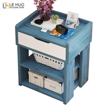 Деревянная прикроватная тумбочка в скандинавском стиле для спальни с ящиком, органайзер, шкаф для хранения, модный мини-стол, мебель для спальни