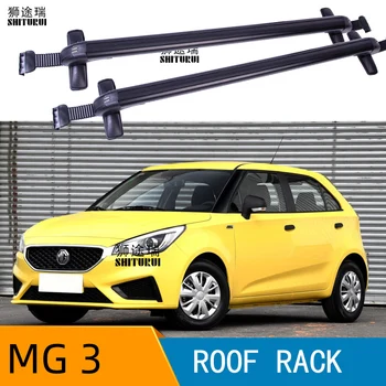 

FOR MG 3 5 Door Hatch 2013 - 2016 Car Luggage Rack Crossbar Roof Rack Crossbar Common Aluminum Alloy Bicycle Rack Car Hatchback