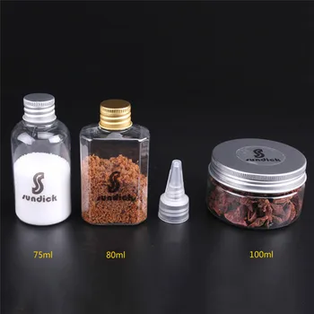 

7pcs/set Camping Barbecue Picnic Set Portable BBQ Organizer Condiment Bottles Spice Cruets Seasoning Jar Pouch Camping Set1