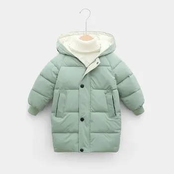 

Winter Children's Down Jacket For Boys Teenage Warm Hooded Children's Clothing Baby Boys Girls Cotton-padded Parka 2-10 Years
