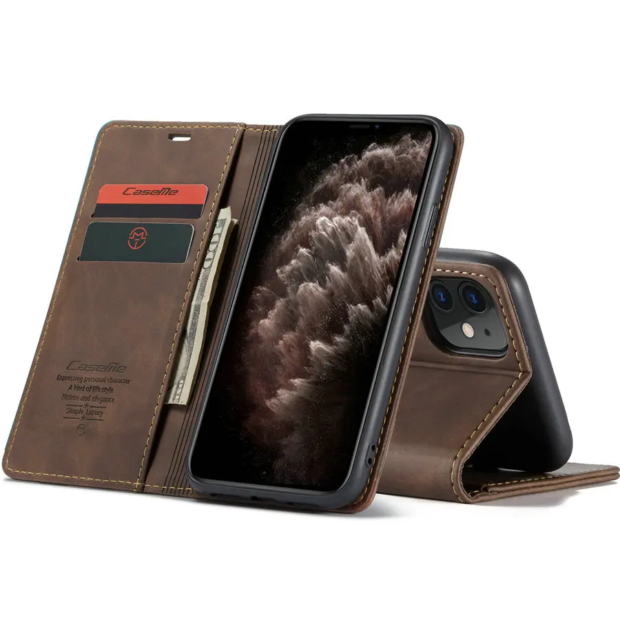 Кожаный чехол для телефона для iPhone 11, кошелек, чехол s, чехол, кошелек, дизайн карт, винтажная книга для iPhone 6, 6 S, 7, 8 Plus, X, XR, XS, 11 Pro Max