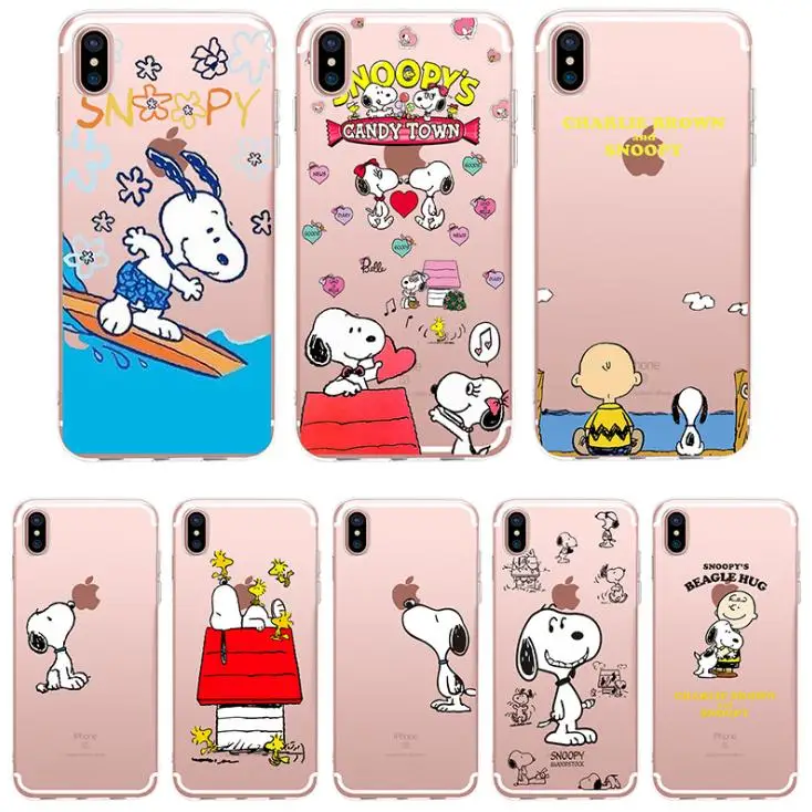 

DOYAEL Colorful Fashion Carton Case For iPhone XS MAX Transparent Silicone Phone Cover