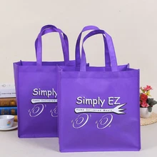 500 шт/партия 35x35x12 см Многоразовые Нетканые хозяйственные сумки с рекламные подарки с логотипом настроить логотип Эко сумка-мешок