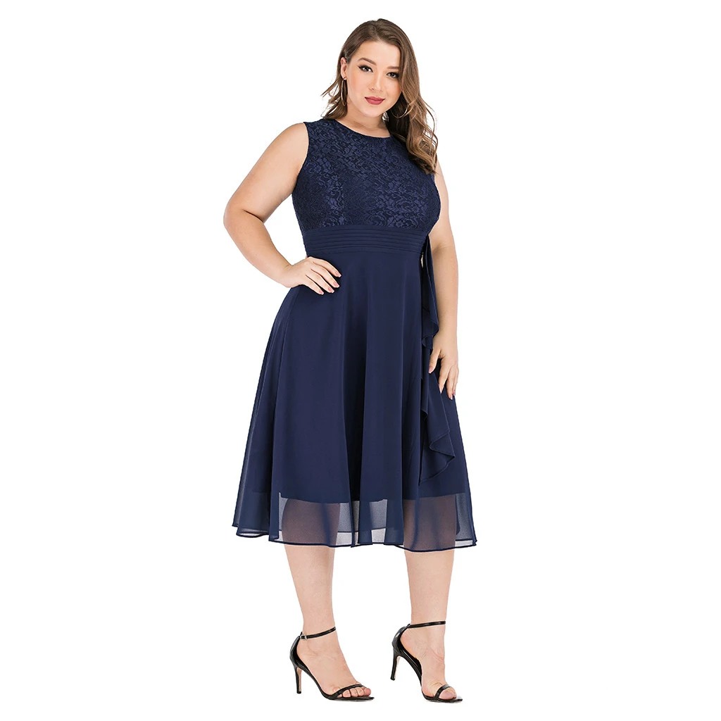 JAYCOSIN Lace Dress Women
