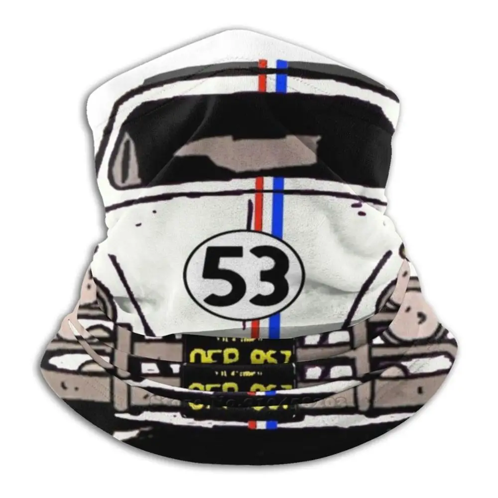 

Шарф для скетчей Herbie, бандана, повязка на голову, уличная теплая маска для скалолазания, маска для лица Herbie Bug, известный автомобильный Racecar