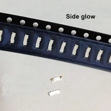 100 шт./лот SMD 020 светодиодный 3806 холодный белый Светодиодный 0,1 Вт для ТВ/ЖК-подсветка боковая светящаяся светодиодный Диод