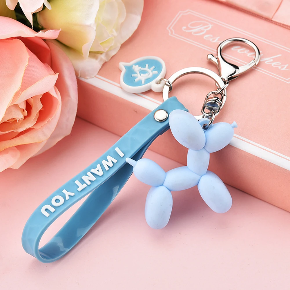 Lovely Cartoon Shy Panda Key Ring Key Chain Key Holder Handbag Pendant Shape