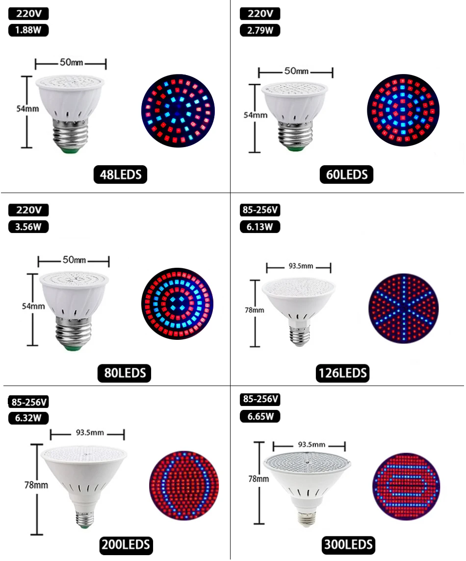 phytolamp para planta lâmpada espectro completo crescer