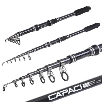 

Carbon Fiber Sea Rod Superhard Boat Ice Fly Lure Fishing Rod High Quality Fishing Tackle De Pesca 1.8m-3m Length New
