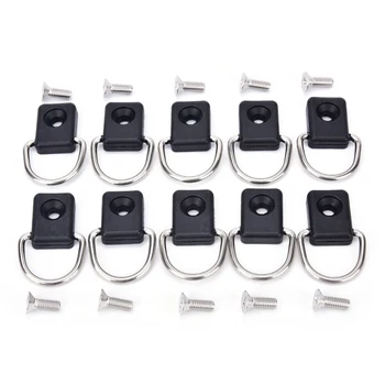 

Sailing Rigging Loop Buckle Accessories Marine Tie Down Water Sports Kayak Canoe D Ring Pivoting Camping Small Fishing Modern