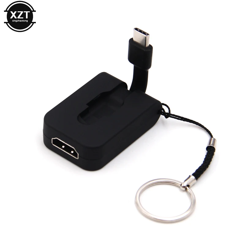 Мини-usb type C к HDMI адаптер папа к женскому 4K Ultra HD HDMI конвертер для MacBook samsung Galaxy S8 huawei mate P 20/30 Pro
