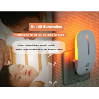 

Dropship 220V/EU Plug LED Night Light Body Motion Sensor Light PIR Motion Sensor SmAuto On/Off