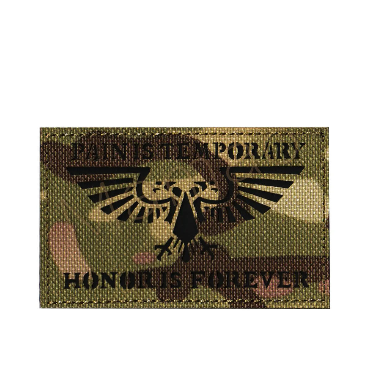 PAIN IS TEMRORARY HONOR IS FOREVER Patch Светоотражающие ИК нашивки значки тактическая Боевая аппликация для куртки джинсы Жилеты униформа - Цвет: CP (IR)