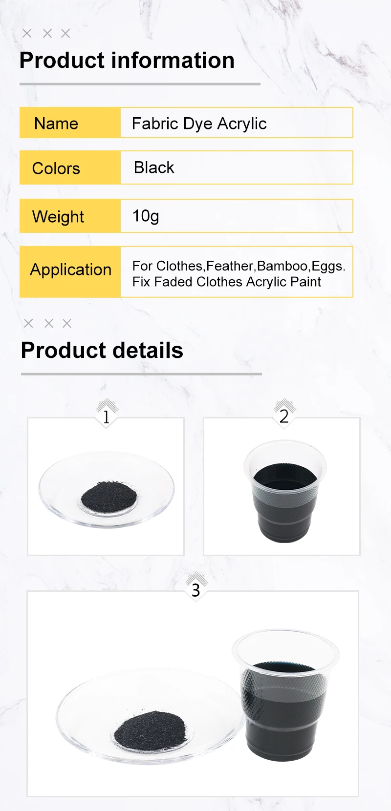 Dark Gray Fabric Dye Powder Pigment Dye for Clothing Renovation Clothes  Feather Bamboo 10g/bottle Dy - AliExpress