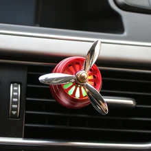 Авто Свежий аромат для ароматерапии сплав освежитель воздуха автомобильный ароматизатор запах светодиодный мини Кондиционер Вентиляционный Выход духи клип