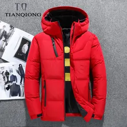 TIAN QIONG 2019 мужские зимние куртки Грудь изысканный карман простой подол Практичный Водонепроницаемый молния высокое качество парка