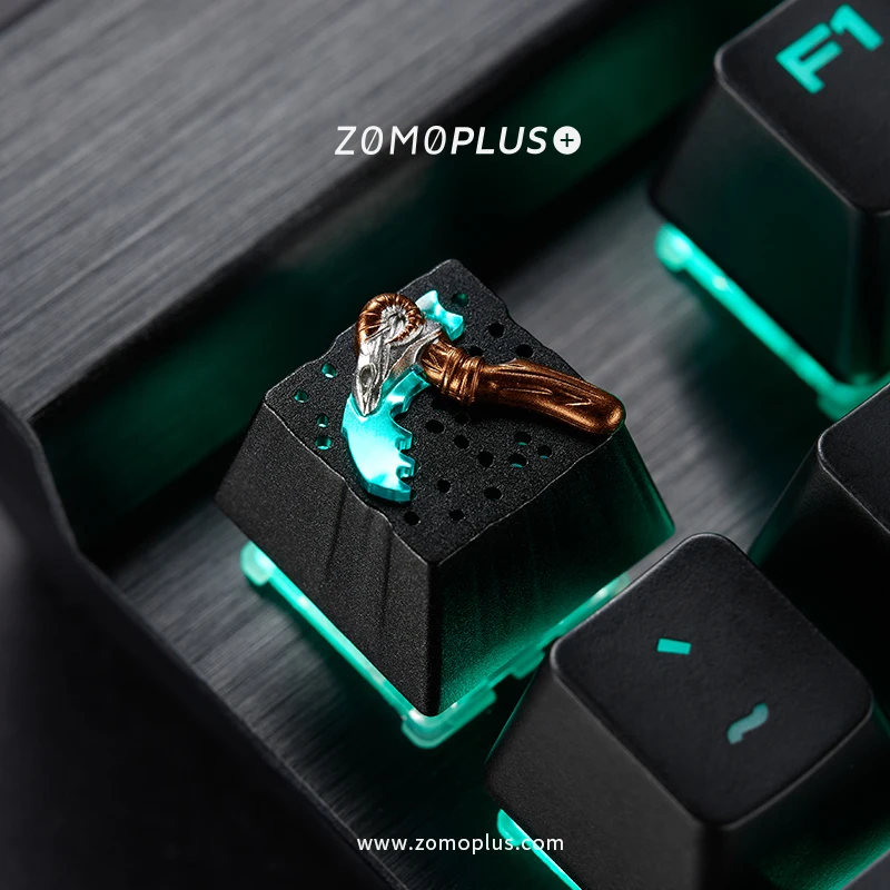 Zomo Plus Série Dota2 Scythe de Vyse Alumínio Artesanal Keycap Teclado Mecânico Gaming Keycap - Imagem 5