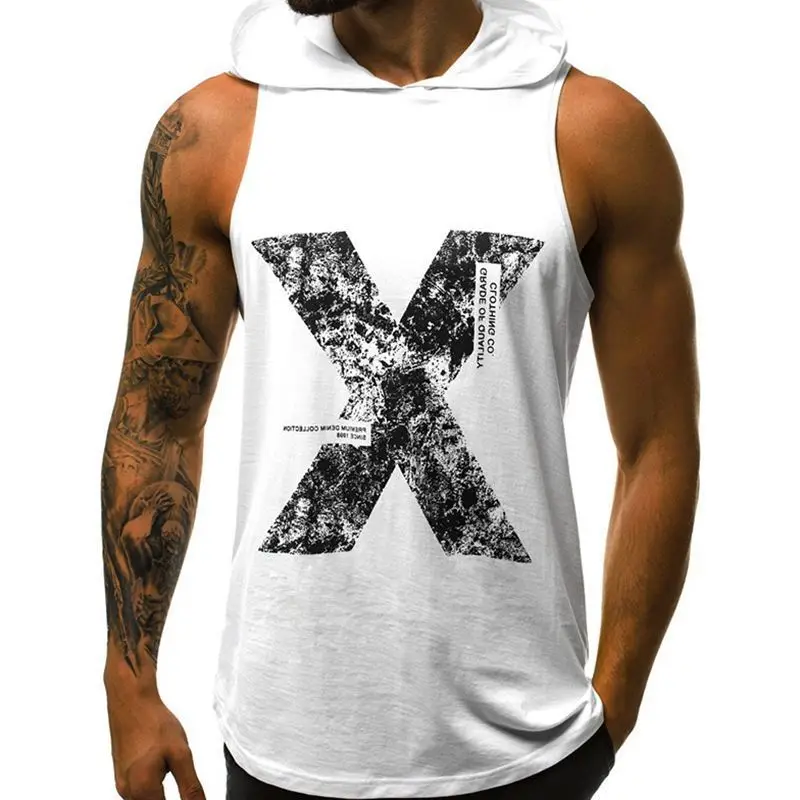 

Men Training Vest Gym Athletic SPORT Tight Tank TOP
