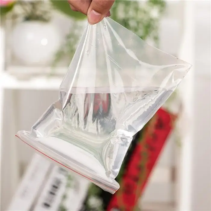Прочный практический прозрачный Ziplock герметичный Еда дома Тип 1-Тип 4 сумка для хранения одноцветное сохраняет свежесть