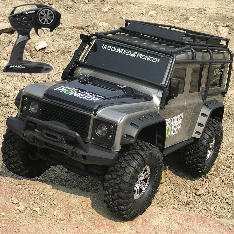 Новейший 2 4G Радиоуправляемый автомобиль 4WD 1:10 ретро светодиодный светильник кой