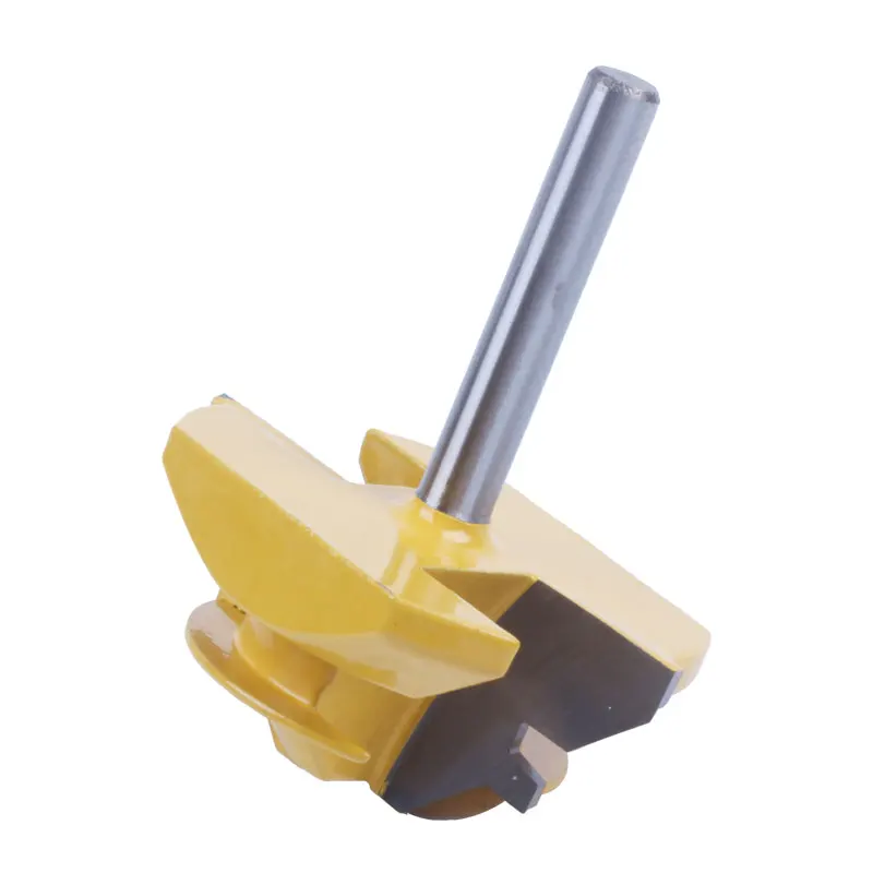 

Lock Miter 2 inch Diameter 1/4 inch Shank 45 Degree Joint Router Bits Woodworking Cutter Tool