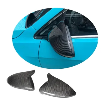 

Carbon Fiber Rearview Mirror Housing Ox Horn Cover-Side Mirror Cover for Golf VII MK7/MK7.5 R Hatchback 2014-2019