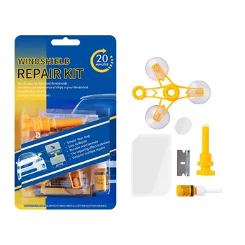 

Car Window Glass Crack Repair Glue Windscreen Recovery DIY Tool Kit Windshield Motorcycle Cleaning Maintenance Accessory