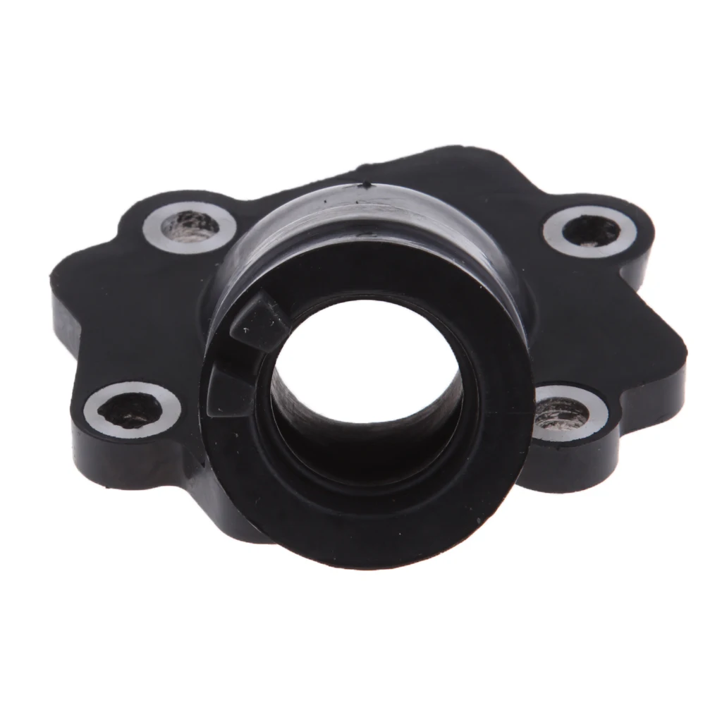 Black Rubber Intake Manifold Boot Joint Carburetor for Yamaha Aerox/Jog 50