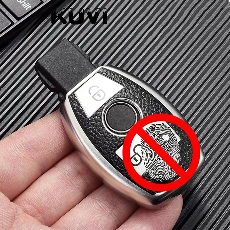 Car Key Fob Case Cover Protector Fit For Mercedes Benz E C S Class W204 W212 W176 Glc Cla Gla Car Hot Leather Tpu - - Racext™️ - - Racext 55