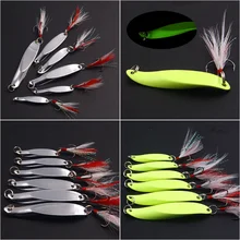 

Oblique Cut Luminous Sequin 7g10g15g20g30g40g Long Throw Metal Iron Plate Fishing Lure