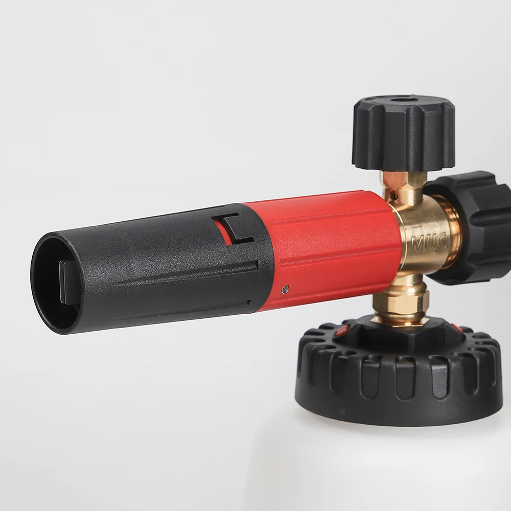 Foam Cannon Pro Lance à mousse de neige avec raccord adaptateur à