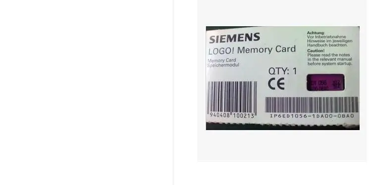 Новая карта памяти Siemens 6ED1056-1DA00-0BA0 1 шт. бесплатная доставка | Безопасность и