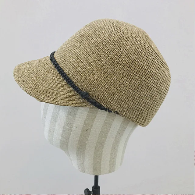 White Black Khaki Visor Straw Cap Summer Hats for Women Ladies UV Protect  Sun Cap Beach Hats Casquette Cap Solid Baseball Cap - AliExpress Apparel  Accessories