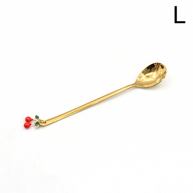 Stainless Steel Spoons Forks Mini Snack Coffee Cake Dessert Food Fruit Mixing Stirring Teaspoon Party Decor Tableware