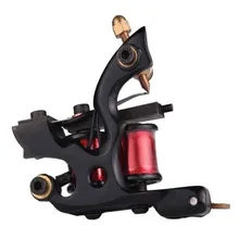 Новинка, высокое качество, катушка для татуировки, 10 обертываний, ручная машинка для татуировки, пистолет для Liner Shader