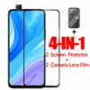 Полное покрытие экрана протектор для Huawei Y9s Y6s Y8p Y7p Y6p Y5p P30 Lite Y9 Prime стекло для Honor 9A 9C 9S X10 9X закаленное стекло ► Фото 1/6