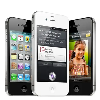 

Original iPhone 4S Unlocked Mobile Phone Dual core WCDMA 3G WIFI GPS 8MP Camera apple Cell phone refurbished