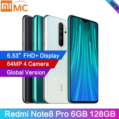Global Version Redmi Note Pro 6GB RAM 128GB ROM 64MP Quad Cameras MTK Helio G90T Smartphone 4500mAh 6 53 FHD 18W QC3 0 NFC Global Version Redmi Note Pro 6GB RAM 128GB ROM 64MP Quad Cameras MTK Helio G90T Smartphone 4500mAh 6 53 FHD 18W QC3 0 NFC