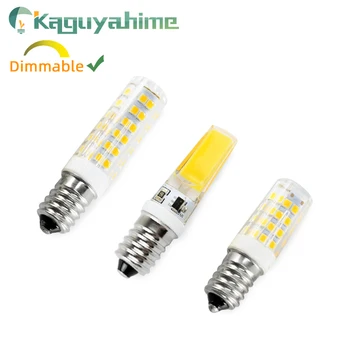 Kaguyahime Mini Dimmable 220 V LED E14 de maíz lámpara de bulbo 220V 3W 5W 6W 9W 12W de cerámica E14 lámpara LED reemplazar halógeno proyector lámpara