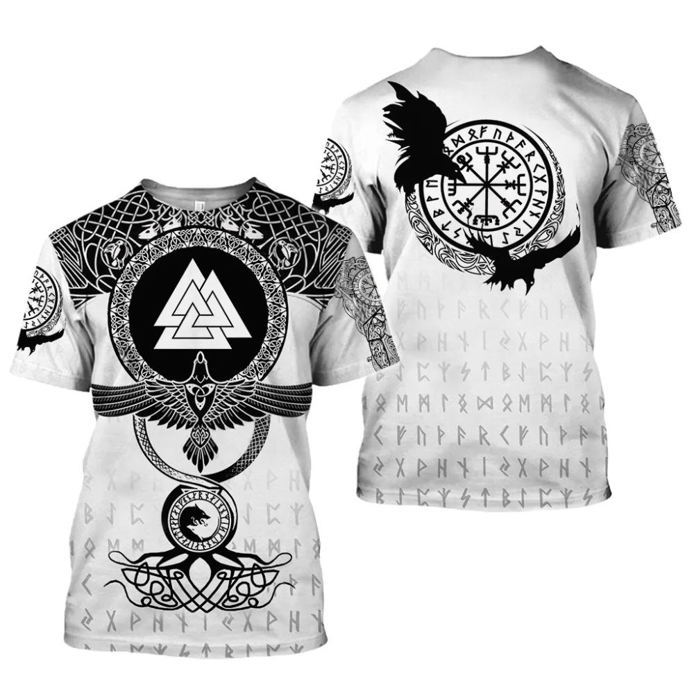 viking-symbols-3d-all-over-printed-clothes-da341-t-shirt
