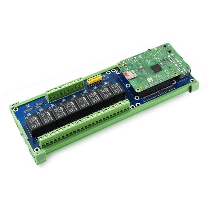 Raspberry Pi 8-канальный реле для расширения платы RPI 8-Ch Мощность релейных платов Поддержка Raspberry Pi 3 Model B+/B